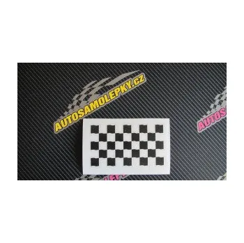 Polep vozidla SAMOLEPKA Šachovnice 003 (10 - červená) NA AUTO, NÁLEPKA, FÓLIE, POLEP, TUNING, VLASTNÍ TEXT, TISK, AUTOSAMOLEPKY.cz, POLEPY, OBRÁZEK, LOGO, SAMOLEPKY