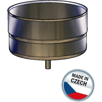 Komín Kondenzační jímka Ø 130 mm – vývod dolů