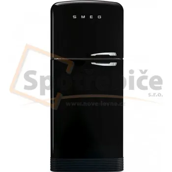 Lednice Smeg FAB50LBL5 retro kombinovaná lednice černá