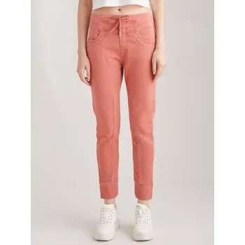 Dámské kalhoty Cup Of Joe dámské jeans kalhoty Mila lososové Velikost: L