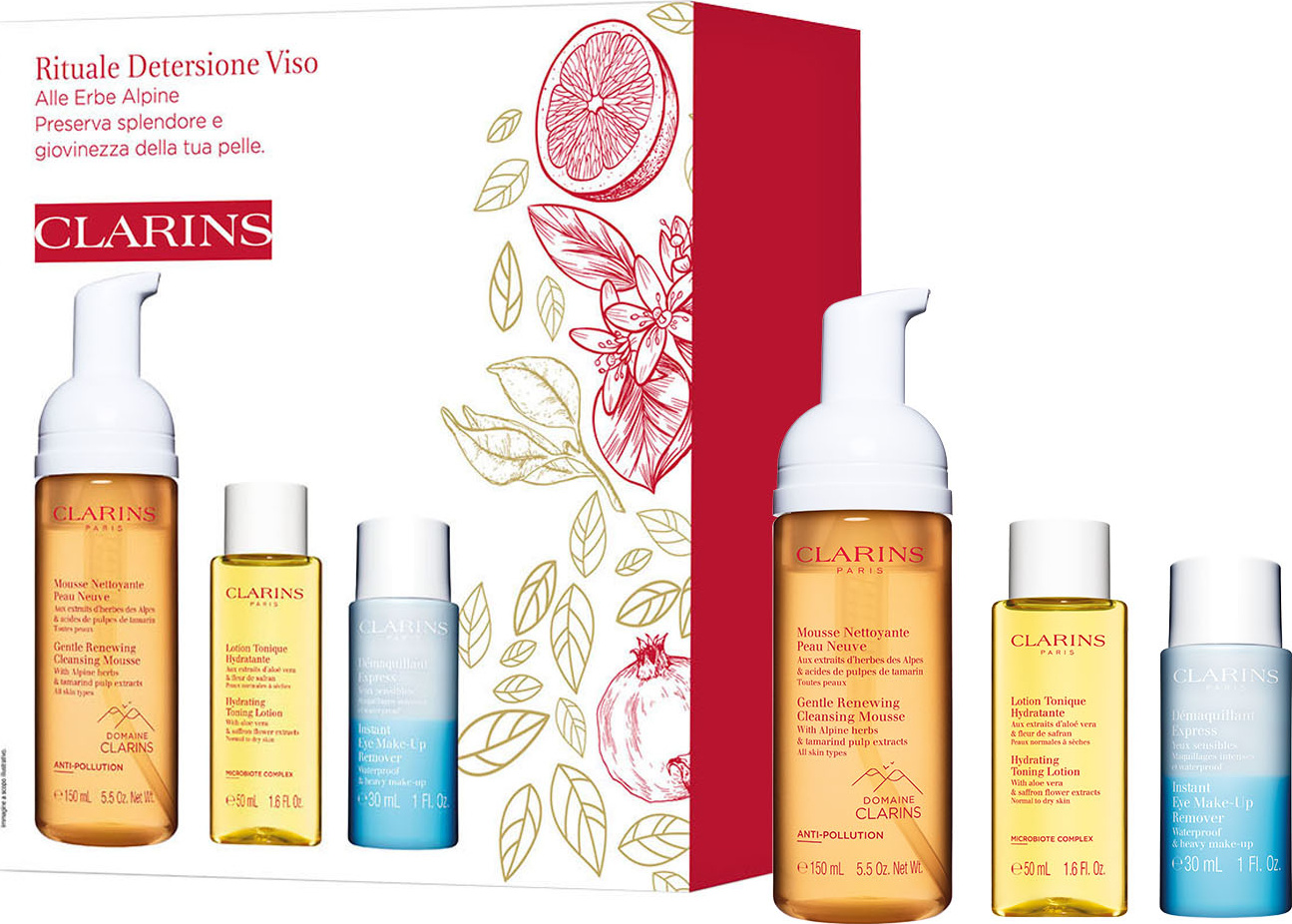 Clarins Face Cleansing Ritual sada - Zbozi.cz