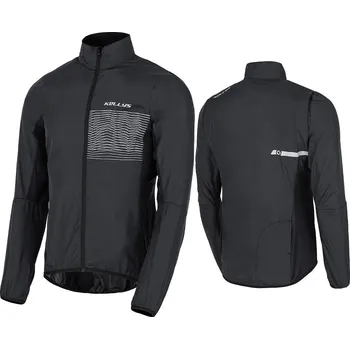 Cyklistická bunda KELLYS Bunda LEVANTE black - S