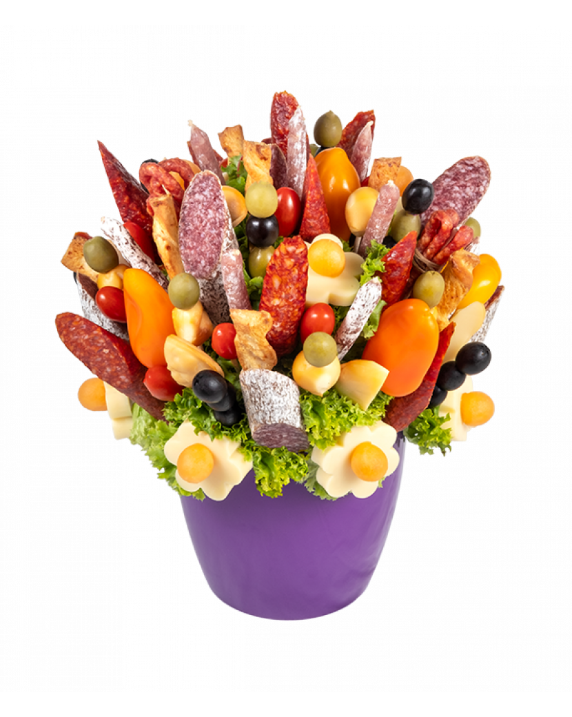 Party kytice z uzenin Velký (L)