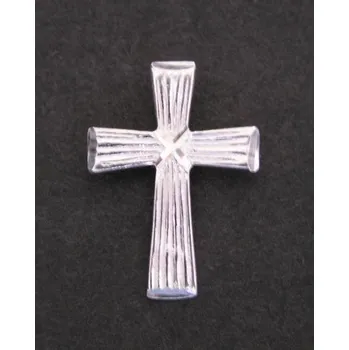Přívěsek Křížek s překříženým středem - stříbrný přívěsek