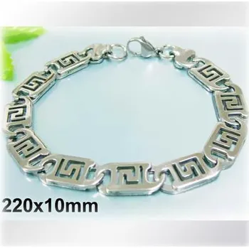 Řetízek 22cm dlouhý náramek s egyptskými motivy