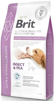 Krmivo pro psa Brit Veterinary Diet Dog Ultra-Hypoallergenic Insect/Pea
