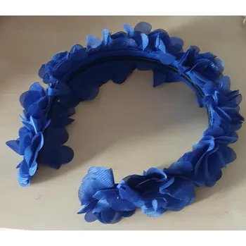 Čelenka Čelenka - věneček - modrá tmavá