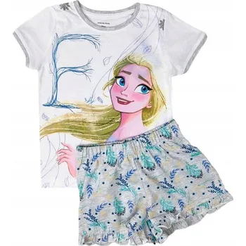 Dívčí pyžamo DÍVČÍ LETNÍ PYŽAMO DISNEY FROZEN 2 > varianta 59012 - šedé Barva: 59012 - šedé, Velikost: 104