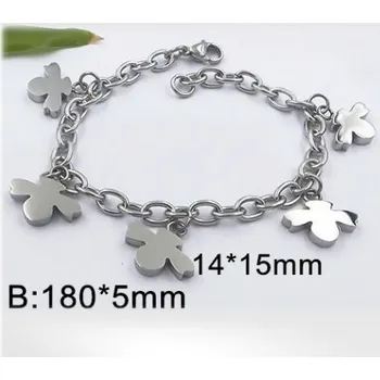 Řetízek Ocelový náramek 180x5mm