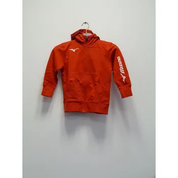 Dětská sportovní mikina Mizuno Terry FZ Jr/Red Velikost: 128