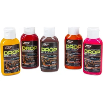 Návnadové aroma Hustý dip MS Range Drop Flavour 50ml - Banana