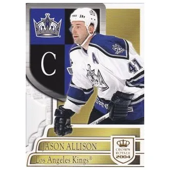 Sběratelská karetní hra řadová karta JASON ALLISON 03-04 Crown Royale číslo 46