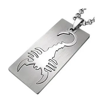 Přívěsek Štír - varianta 2 - ocelový přívěsek