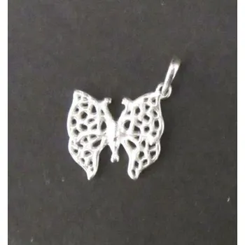 Přívěsek Motýl s očkem na křídle - přívěsek stříbrný