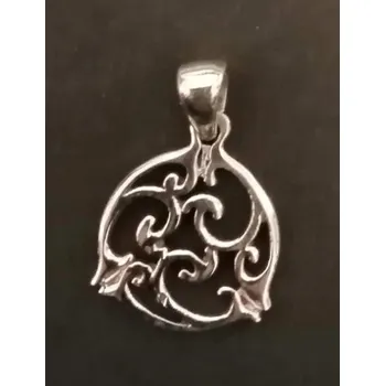 Přívěsek Triskelion - stříbrný přívěsek - varianta 2