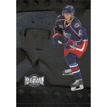 Sběratelská karetní hra insert RC karta ALEXANDER WENNBERG 14-15 Fleer Showcase Metal Universe číslo 39