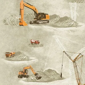 Tapeta Vliesová tapeta pro kluky, Auta, bagry 35870-1, Dimex 2020, AS Creation