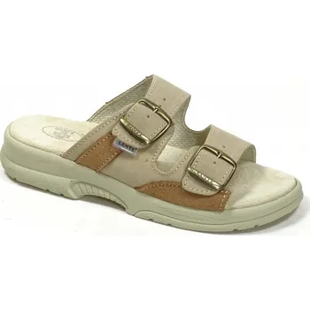 Dámská zdravotní obuv N/517/33P/28/47/SP BEŽOVÁ Barva: Béžová, Velikost: 36, Stélka: Ortopedická