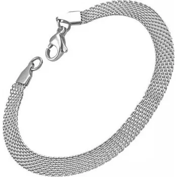 Řetízek Ocelový náramek - šířka 5mm a délka 16cm