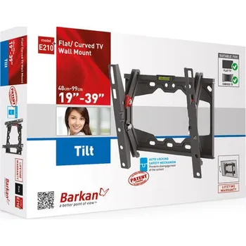 Televizní držák Barkan E210+. Naklápěcí - do 200x200mm, 40kg