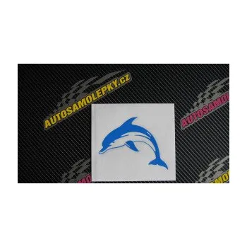 Samolepící dekorace SAMOLEPKA Delfín 002 levá (17 - šedá) NA AUTO, NÁLEPKA, FÓLIE, POLEP, TUNING, VLASTNÍ TEXT, TISK, AUTOSAMOLEPKY.cz, POLEPY, OBRÁZEK, LOGO, SAMOLEPKY