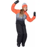 686 kombinéza - Girls Shine One-Piece Hot Coral Fade Clrblk (HTCR) velikost: M