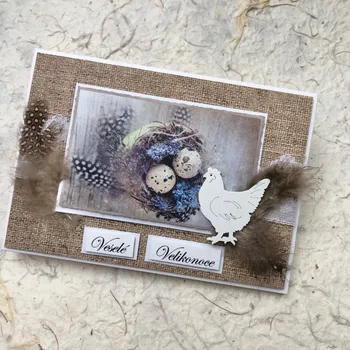 Pod Rukama Blahopřání velikonoční přírodní