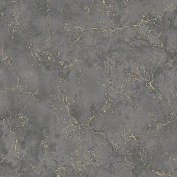 Tapeta Černá vliesová tapeta na zeď, Betonová zeď, M57919, Adéle, Ugépa