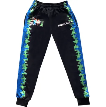 Tepláky Minicraft modrý Velikost: S