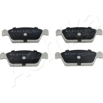 Brzdová destička Sada brzdových destiček, kotoučová brzda ASHIKA 50-W0-000