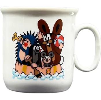 Thun 1794 Dětský porcelánový hrnek Krtek a kamarádi, 200 ml, THUN 1794, 1 ks