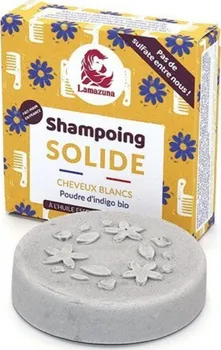 Šampon Lamazuna Tuhý šampon pro šedivé vlasy Indigo 70 g