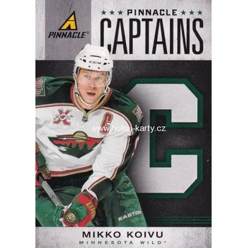 Karetní hra insert karta MIKKO KOIVU 11-12 Pinnacle Captains číslo 19