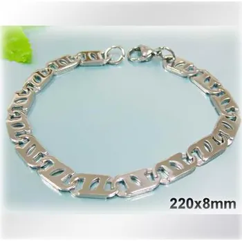 Řetízek Ocelový náramek o délce 22cm