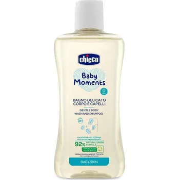 Šampon Chicco Šampon jemný na vlasy a tělo Baby Moments 200 ml