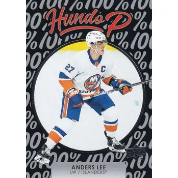 Sběratelská karetní hra insert karta ANDERS LEE 21-22 UD Ser. 1 Hundo P číslo HP-24