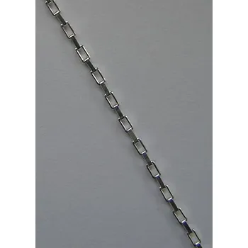 Řetízek Stříbrný řetízek - hranatý - 40cm