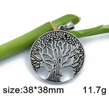 Přívěsek Strom života - 38x38mm - ocelový přívěsek