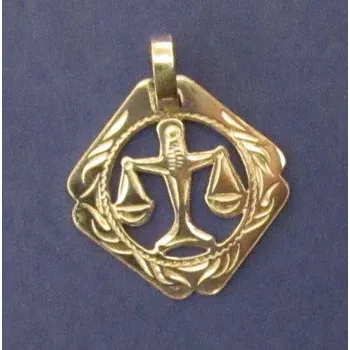 Přívěsek Znamení Váhy (v kosočtverci) - stříbrný přívěsek