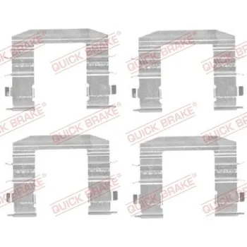 Přislušenství brzdového systému Sada příslušenství obložení kotoučové brzdy QUICK BRAKE 109-1708