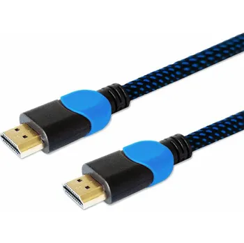 Video kabel Savio GCL-02 HDMI kabel 1,8 m HDMI Typ A (standardní) Černá, Modrá