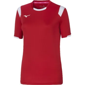 Dámské sportovní tričko Mizuno Pre Handball Shirt W / Red Velikost: M