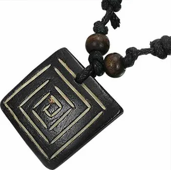 Náhrdelník Čtverce v čtverci - náhrdelník