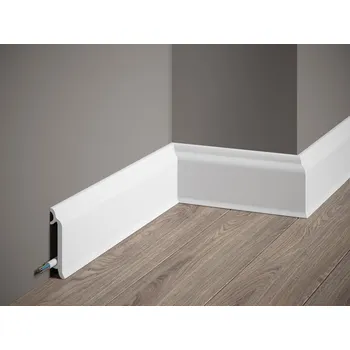 soklová lišta Podlahová lišta standardní MD8300, 200 x 2,6 x 8,2 cm, Mardom