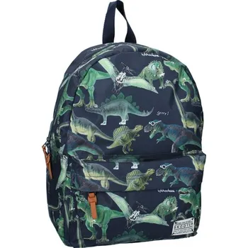 Dětský batoh Batoh Skooter dinosauři - modrý