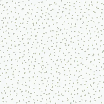 Tapeta Vliesová dětská bílá tapeta se zelenými flíčky - L99304, My Kingdom, Ugépa