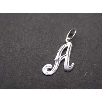 Přívěsek Písmenko A - stříbrný přívěsek