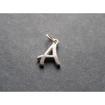 Přívěsek Stříbrný přívěsek - písmenko A