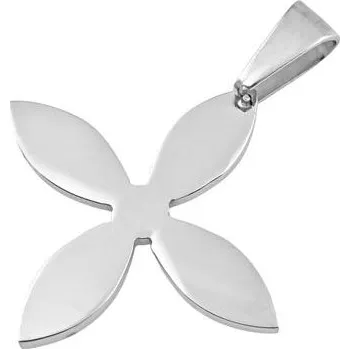 Přívěsek Hubený čtyřlístek - ocelový přívěsek