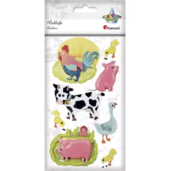 samolepka ST96, Samolepky-3D farma, 100x210mm, arch